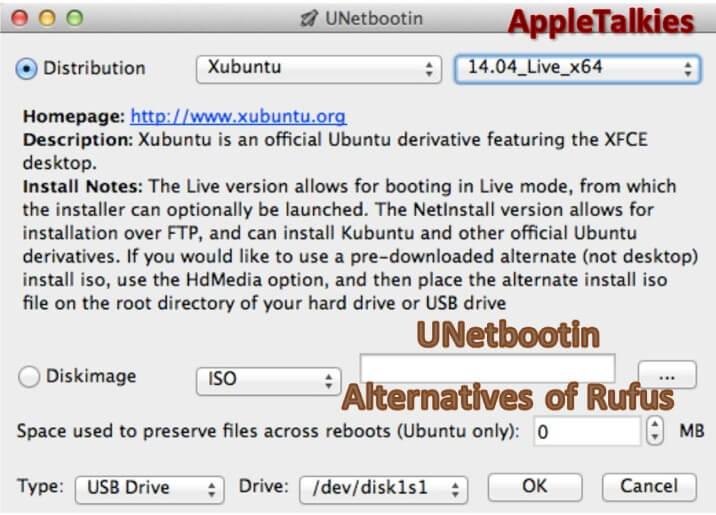 rufus bootable usb creator for mac